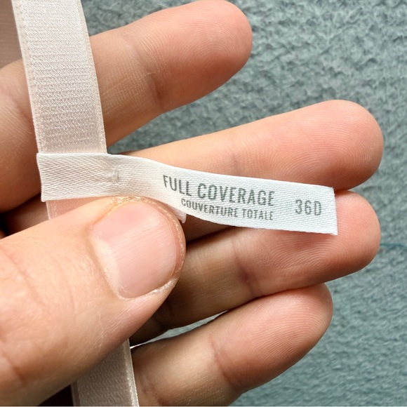 NWT Aerie Real Sunnie Padded Push Up Demi Bra Pale Pink Underwire Size 36D - Picture 7 of 11